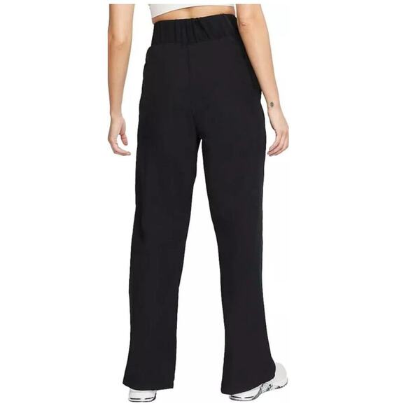 NIKE Pro Women's Woven Loose Fit Pants In Black Size Small - Picture 2 of 11